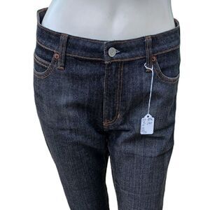 448910...Gap Black Bootcut Jeans Size 4XL, 8" Rise 30" Inseam